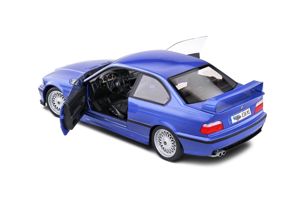 BMW M3 Coupe Solido Works 1996 blue 1:18 Solido