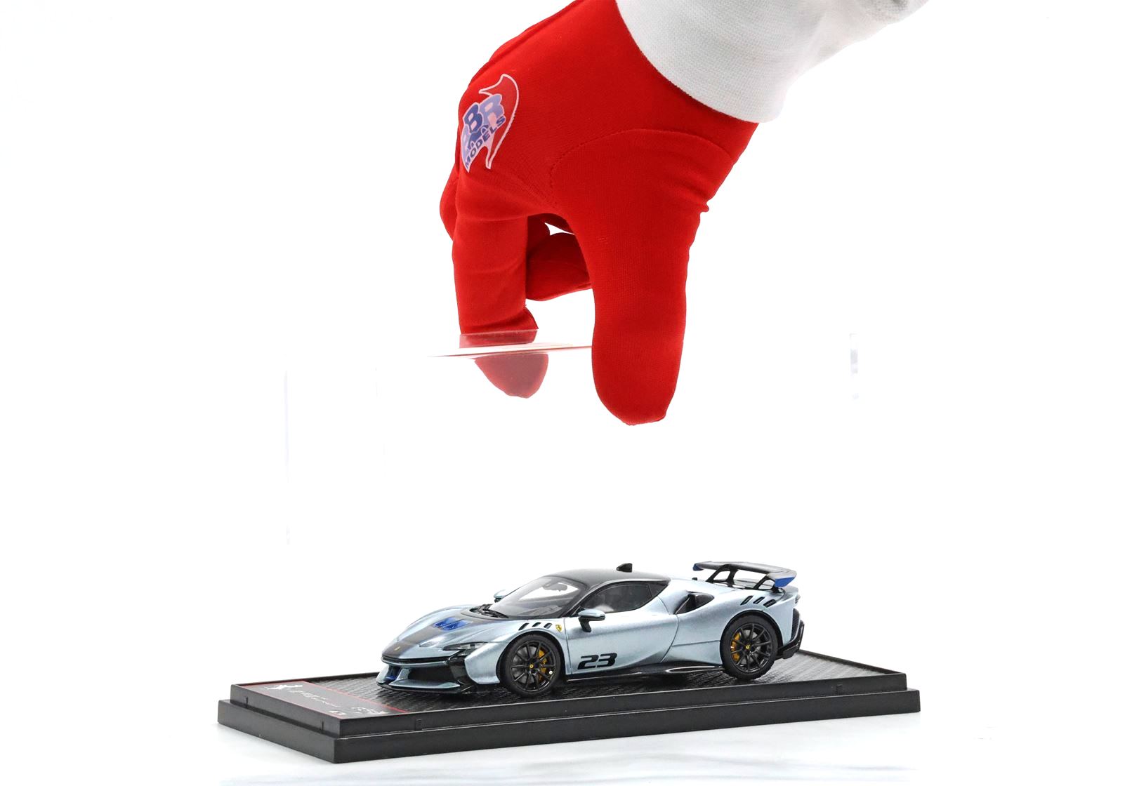Ferrari SF90 XX Stradale Titan Gray 1:43 B.B.R.