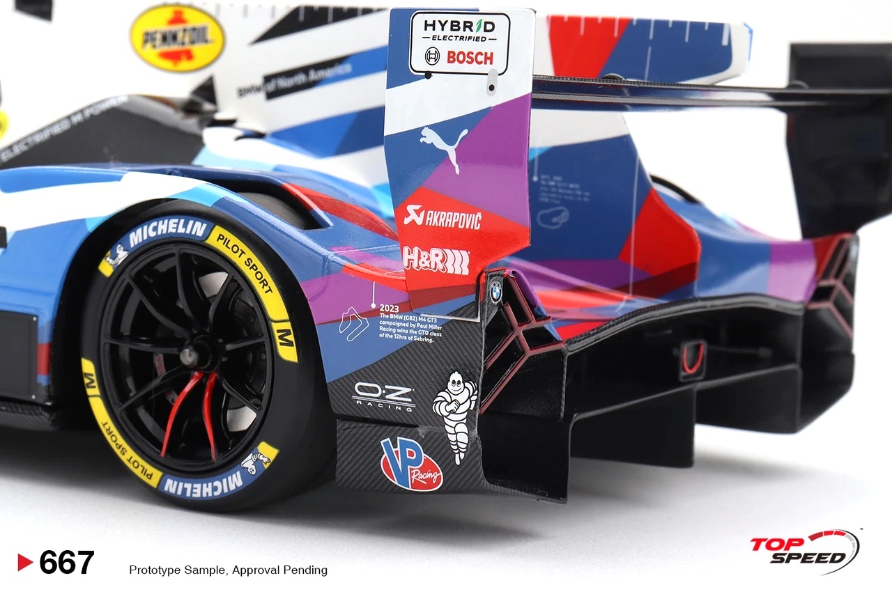 BMW M Hybrid V8 #25 BMW M Team RLL 12H Sebring 2025 1:18 TopSpeed Models