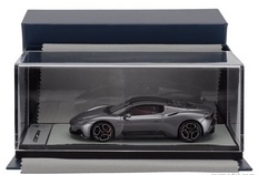 Maserati MC20 2020 grey metallic/gloss black roof 1:43 B.B.R.