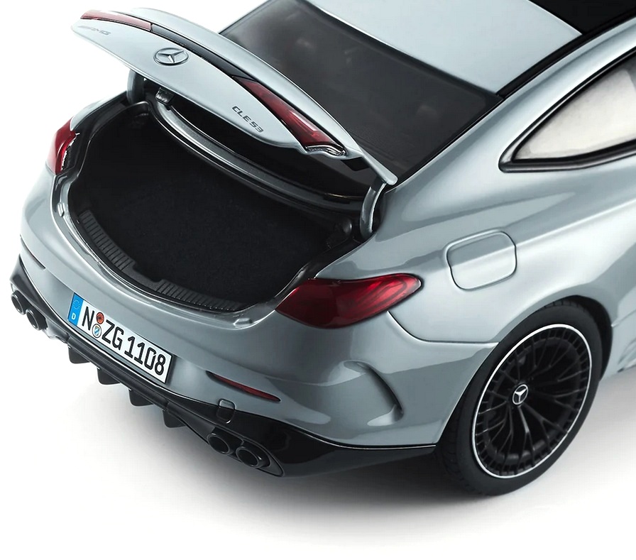 Mercedes-AMG CLE 53 Coupe alpin grey 1:18 NZG