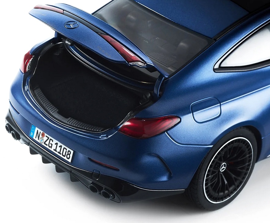 Mercedes-AMG CLE 53 Coupe spectral blue 1:18 NZG