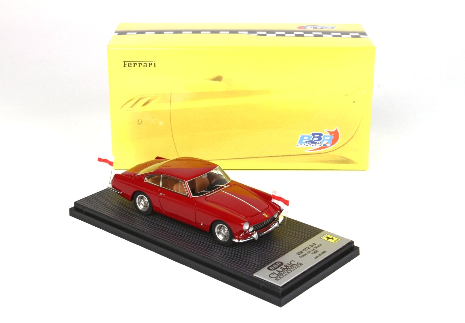 Ferrari 250 GTE 2+2 Pace Car Le Mans 1960 1:43 B.B.R.