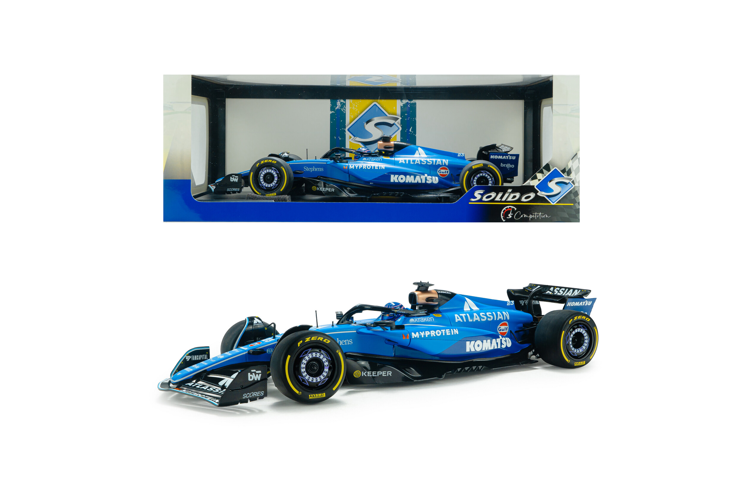 Williams FW47 #23 A.Albon Australia GP 2025 1:18 Solido
