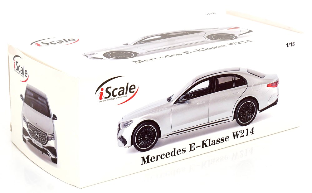 Mercedes-Benz E-Class W214 2023 silver 1:18 iScale