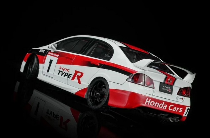 Honda Civic Type R #1 Japan One Make Race 2012 1:18 Motorhelix
