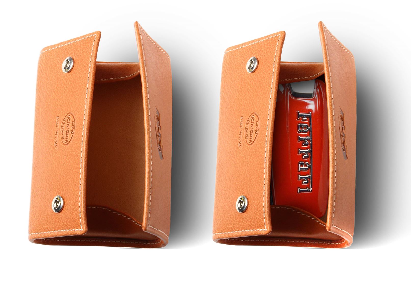 Ferrari 812 Competizione Coburn grey Key case Cuoio Schedoni included 1:12 B.B.R.
