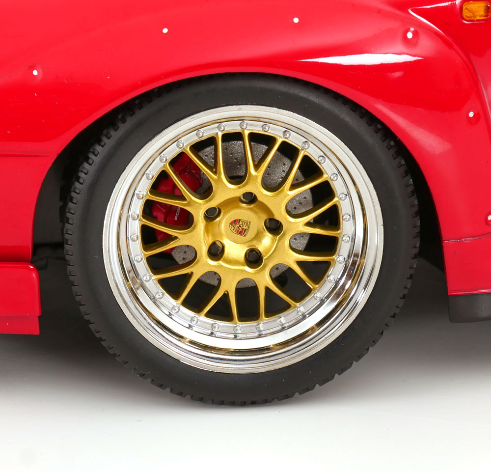 Porsche 911 993 GT2 1996 BBS Rims red 1:12 KK Scale