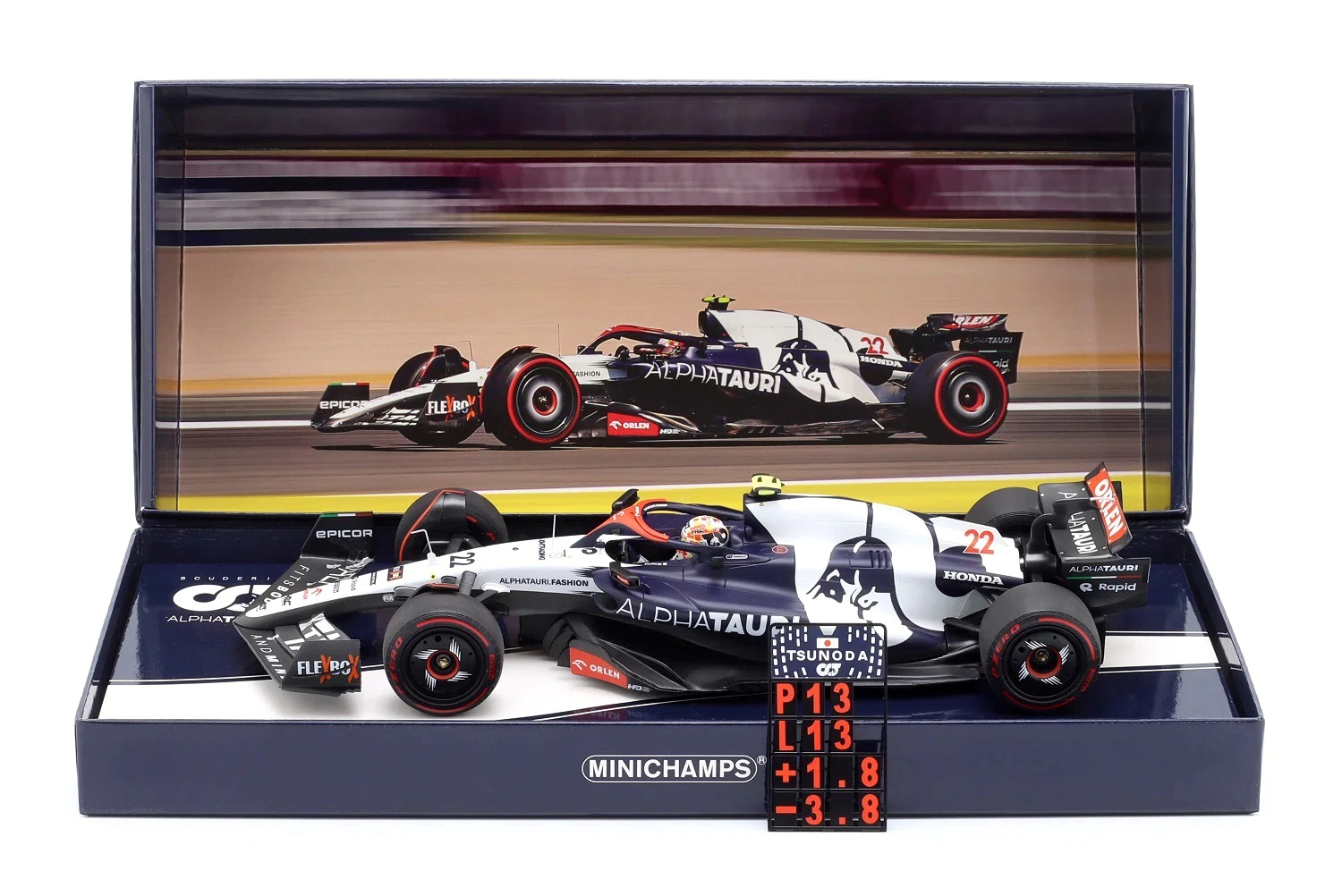 Scuderia Alphatauri AT04 Yuki Tsunoda 2023 1:18 Minichamps 