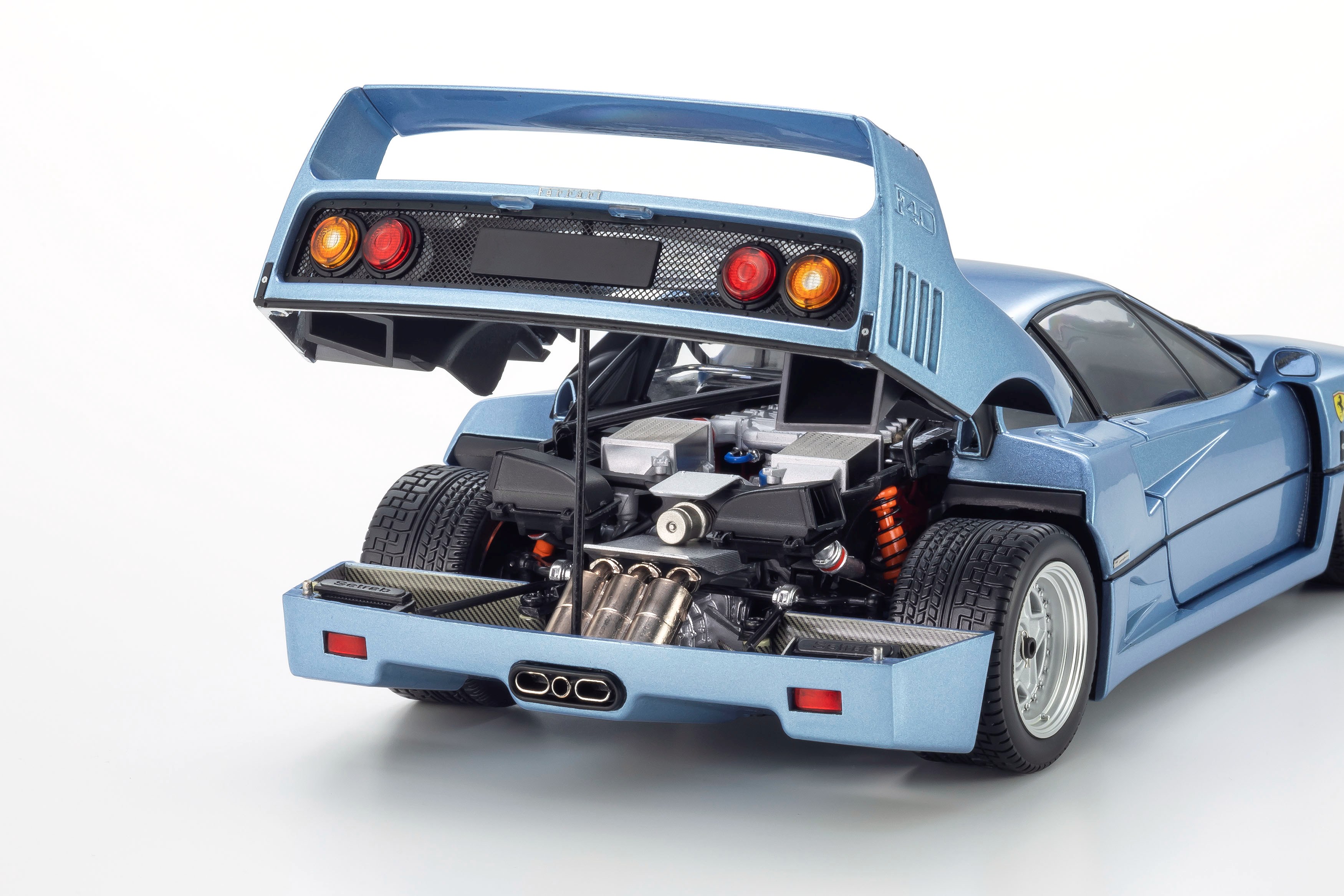Ferrari F40 1987 Light Blue 1:18 Kyosho
