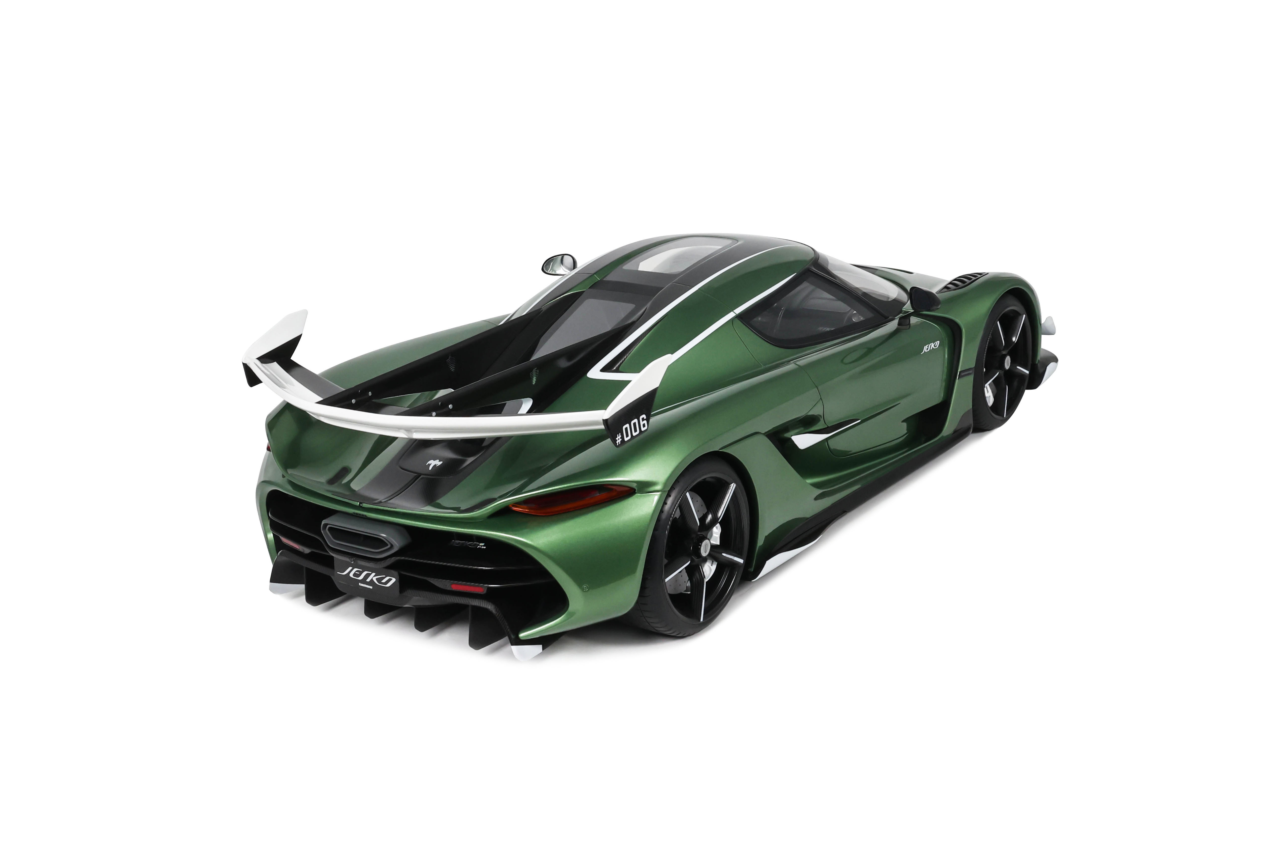 Koenigsegg Jesko 2024 Pearl green 1:8 GT Spirit