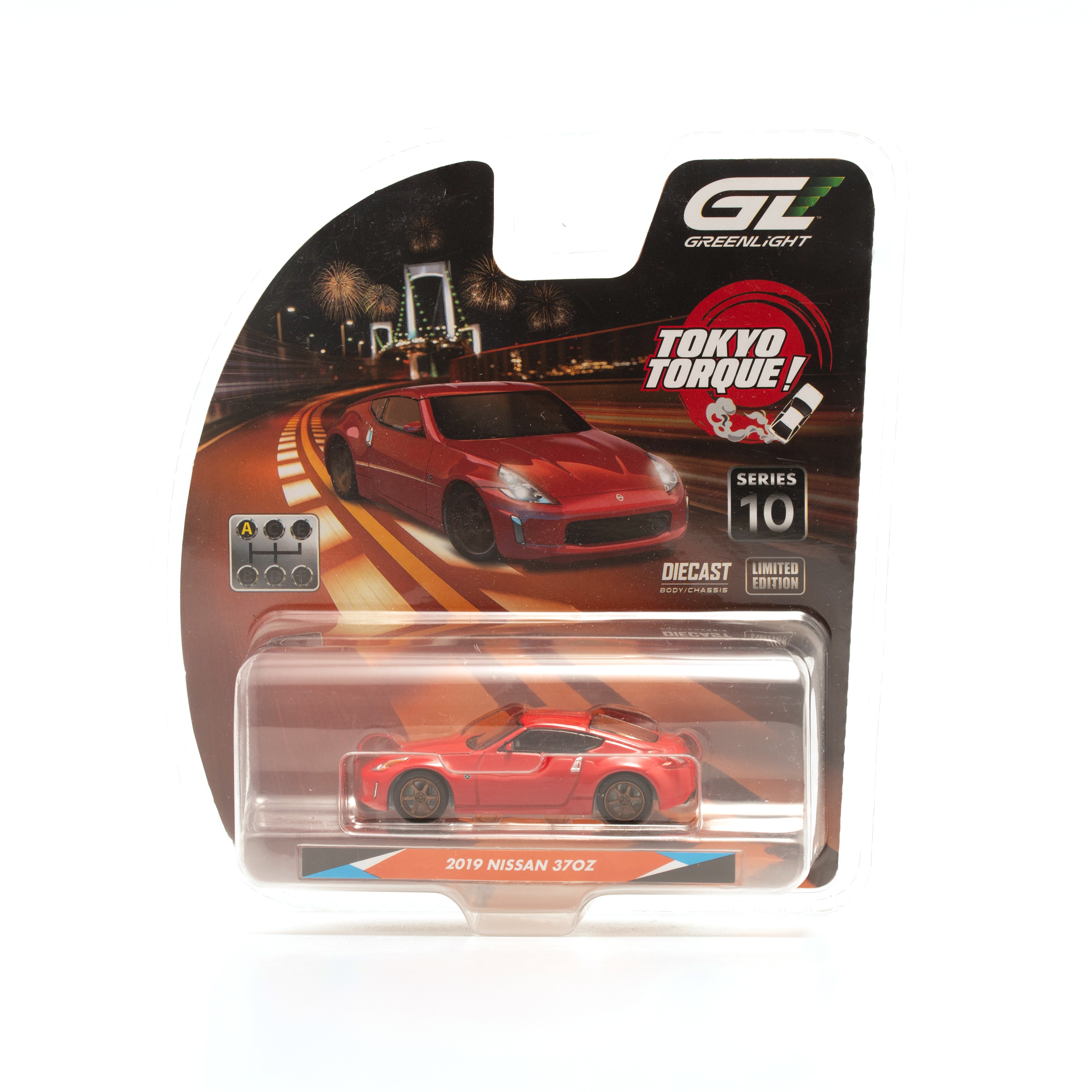 Nissan 370Z Coupe 2019 *Tokyo Torque Series 10* red 1:64 Greenlight