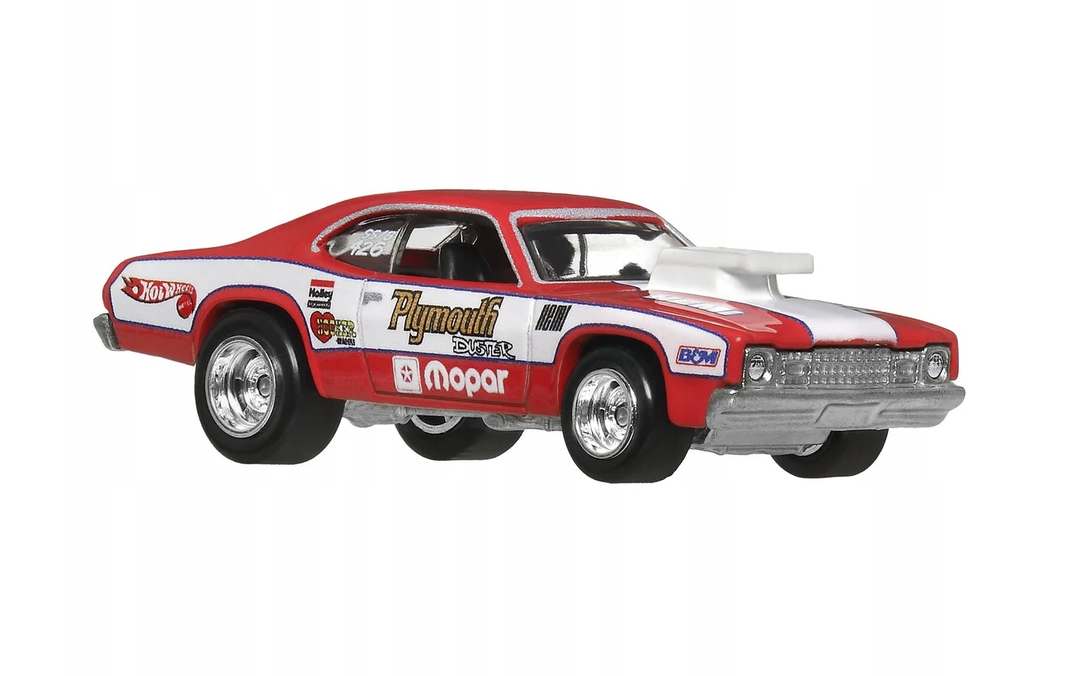Plymouth Duster '73 & Second Story Lorry *Team Transport #82* 1:64 HotWheels