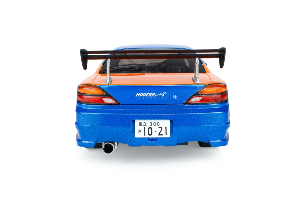 Nissan Silvia S15 Spec-S Tokyo Drift Mona Lisa 2006 blue/orange 1:18 Solido