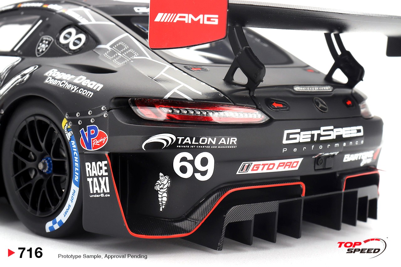 Mercedes-Benz AMG GT3 Getspeed #69 Bartone/ Gounon/ Götz/ Schiller 24H Daytona 2026 1:18 TopSpeed Models