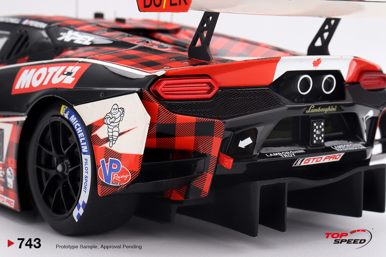 Lamborghini Temerario GT3 PFAFF Motorsports #9 Caldarelli/ Mitchell/ Perera 12H Sebring 2026 1:18 TopSpeed Models