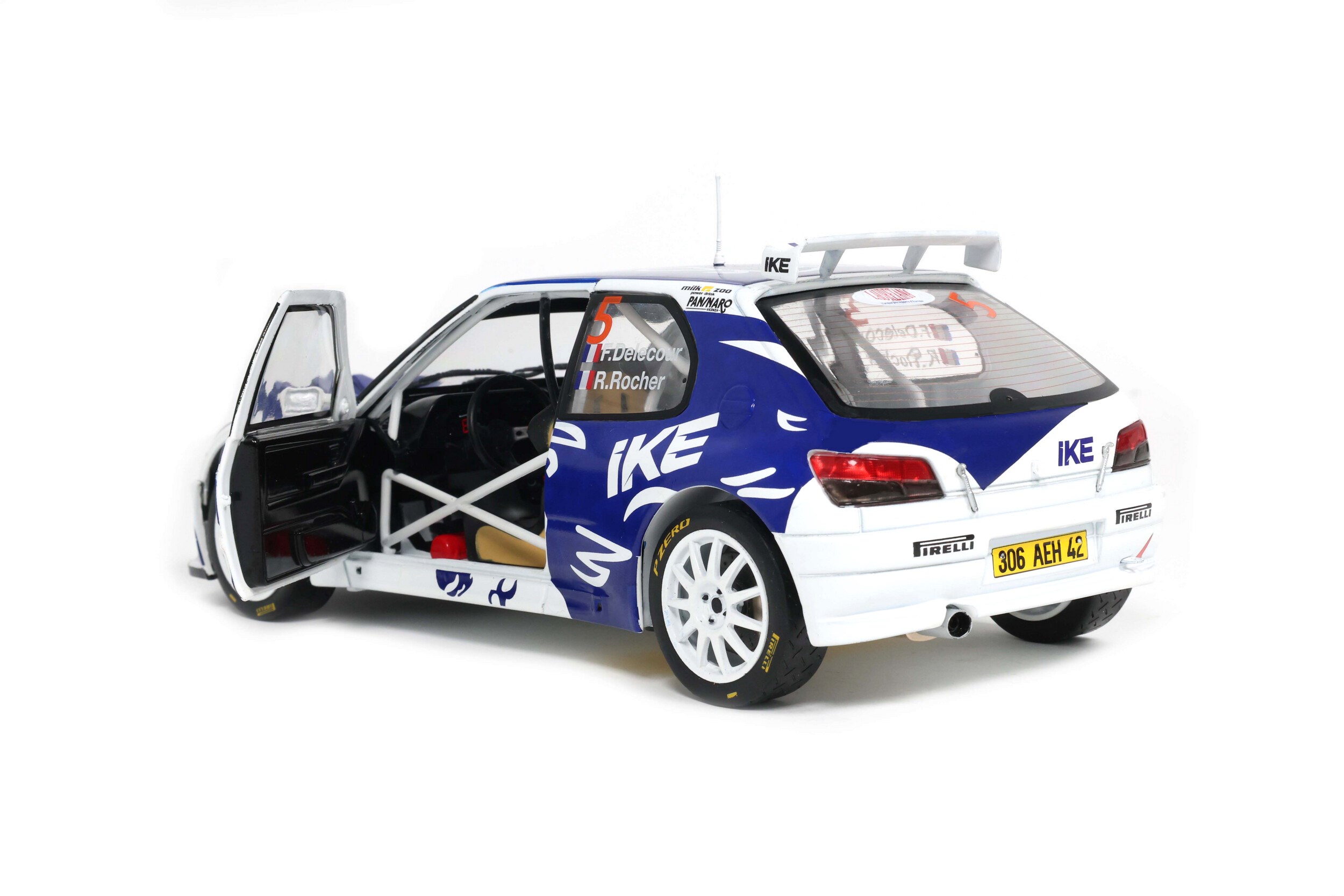 Peugeot 306 Maxi #5 Delecour/Roche Rally Legend 2024 1:18 Solido