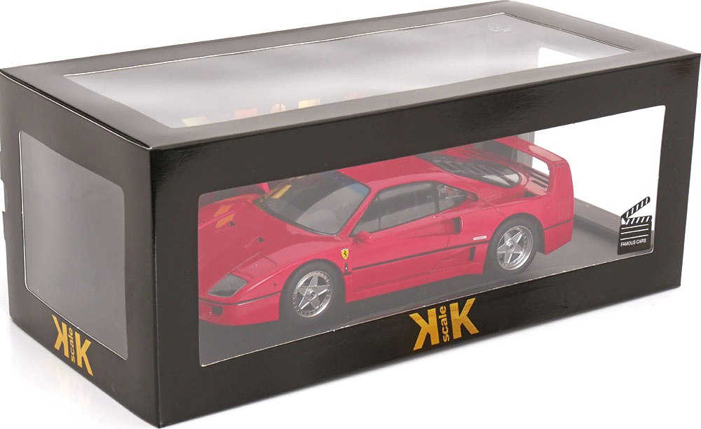 Ferrari F40 1987 Private Car Gianni Agnelli 1:18 KK Scale