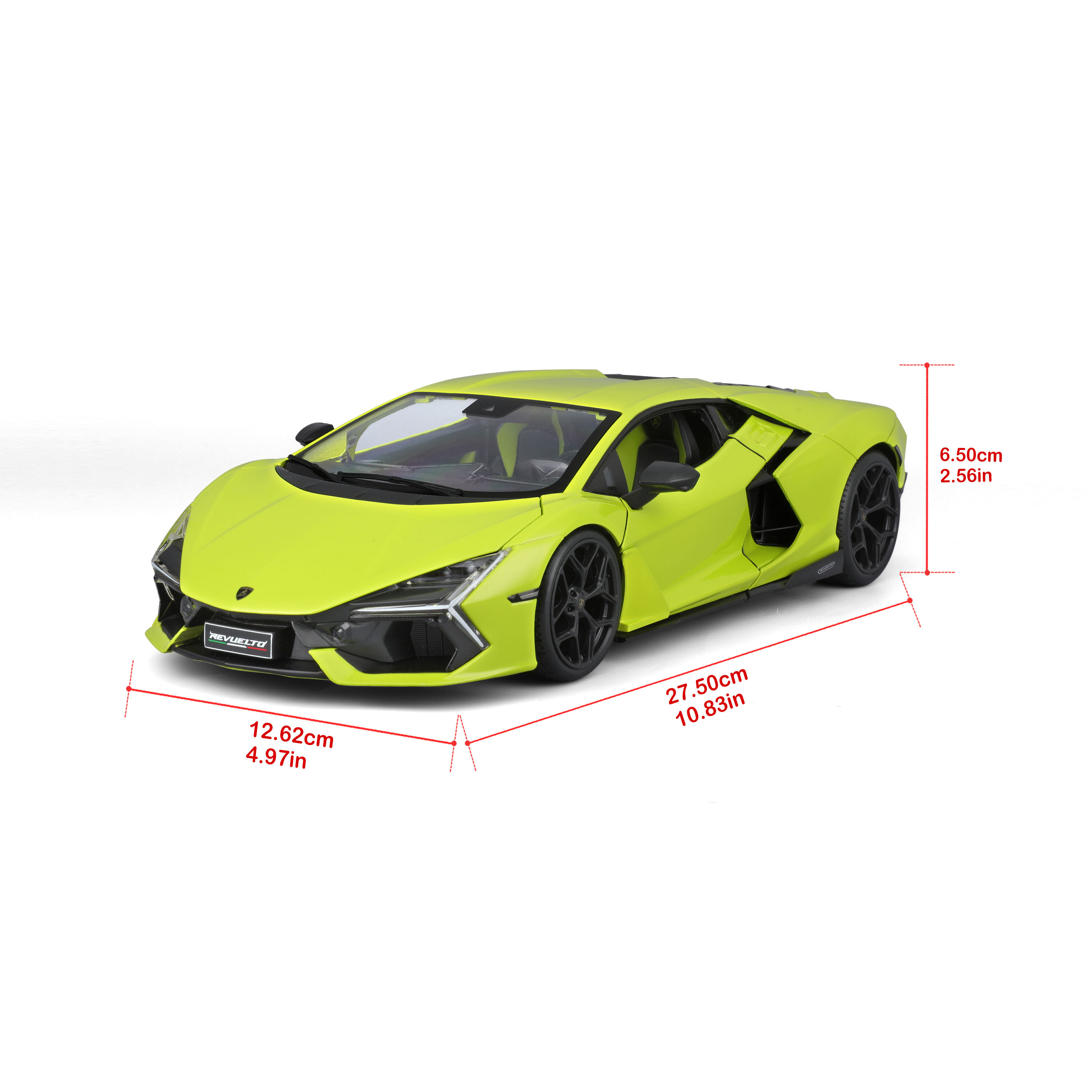 Lamborghini Revuelto Hybrid 2023 green 1:18 Maisto