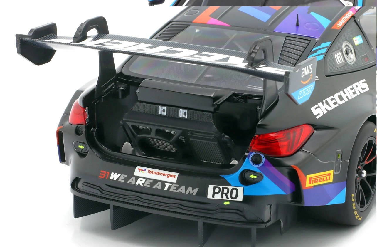 BMW M4 GT3 Evo #31 Vanthoor/ van der Linde/ Wittmann 8th 24h Spa 2025 1:18 Minichamps