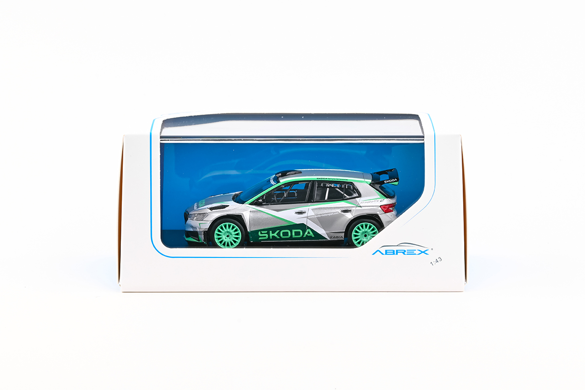 Škoda Fabia IV RS Rally2 2022 Škoda Motorsport Design 2023 1:43 Abrex