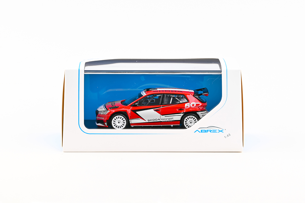 Škoda Fabia IV RS Rally2 2022 Škoda Motorsport Design 2024 200RS 1:43 Abrex