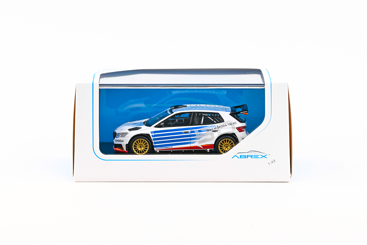 Škoda Fabia IV RS Rally2 2022 Škoda Motorsport Design 2025 130RS MC 1:43 Abrex