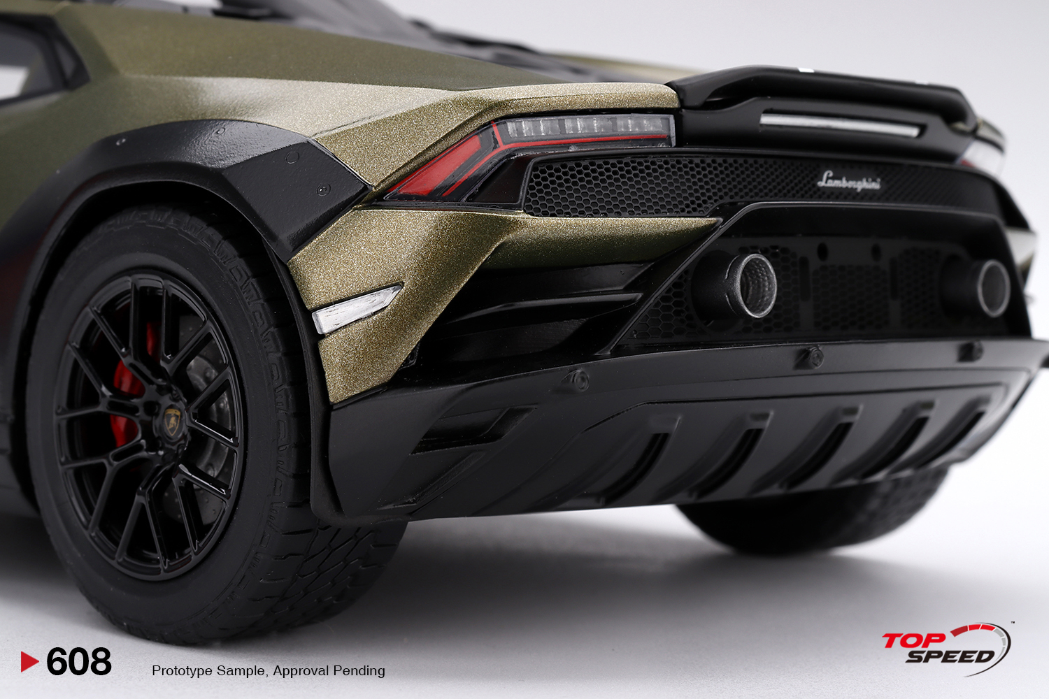 Lamborghini Huracan Sterrato 2024 verde gea matt 1:18 TopSpeed Models