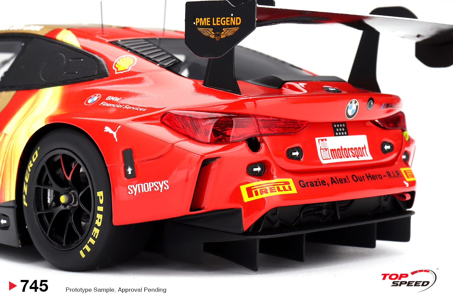 BMW M4 GT3 EVO #3 Van Der Linde Schubert Motorsport DTM Zandvoort Race 2 Winner 2026 1:18 TopSpeed Models