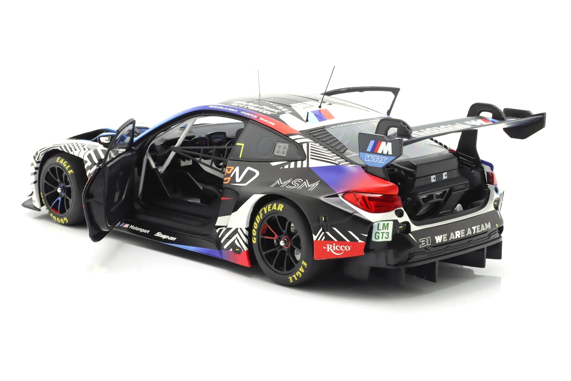 BMW M4 GT3 Evo #31 Boguslawski/ Farfus/ Shahin 8th 24h LeMans 2025 1:18 Minichamps