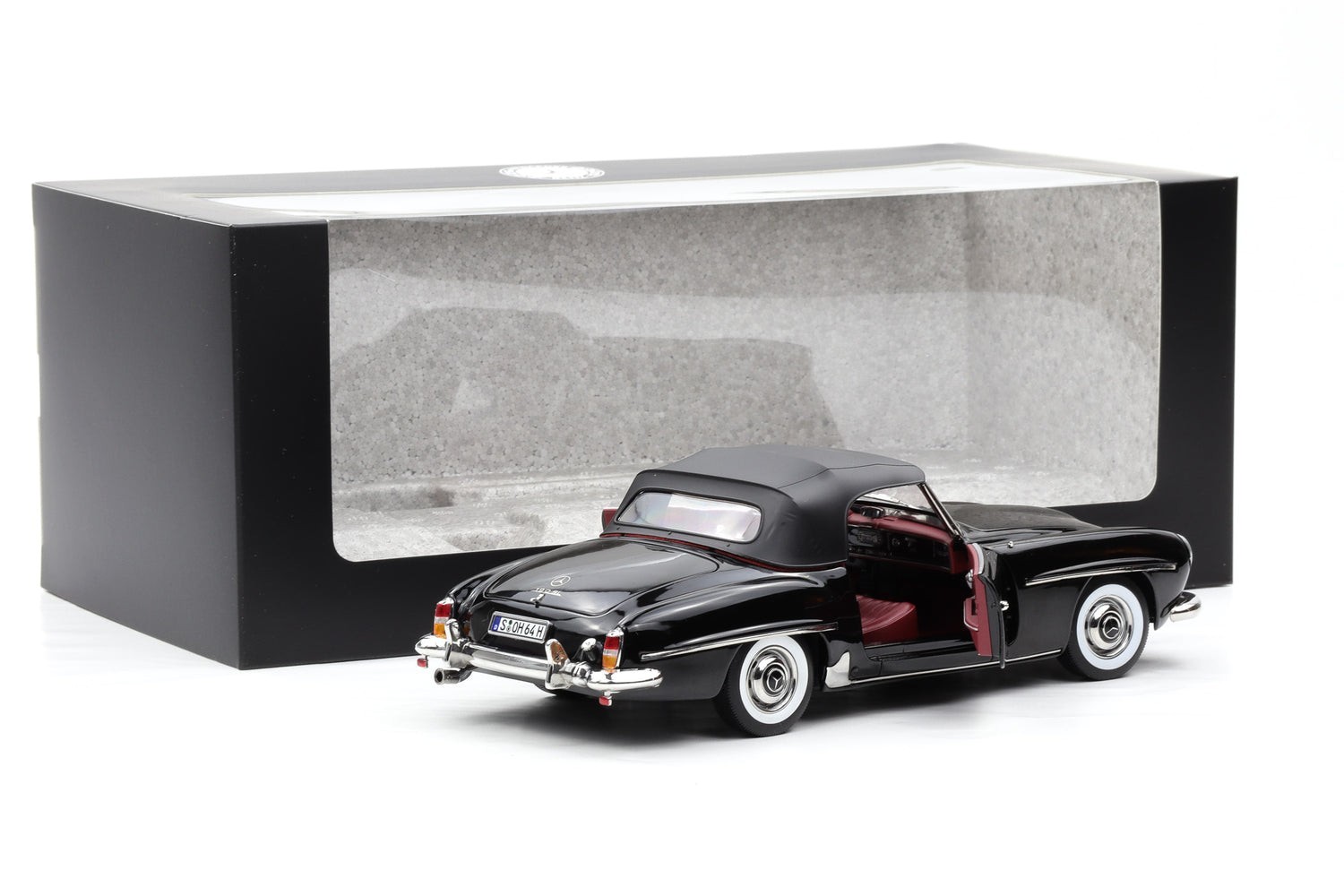 Mercedes-Benz 190 SL W121 black 1:18 Norev