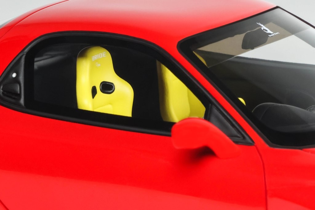 Rocket Bunny Aero V1 Mazda RX7 FD3S 2015 red 1:18 OttOmobile