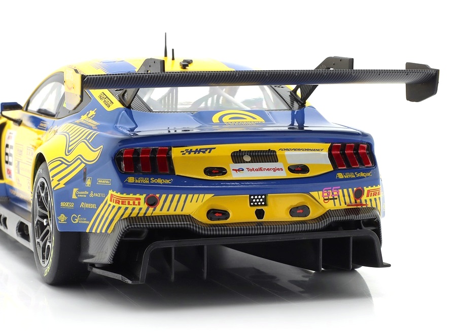 Ford Mustang GT3 #65 Andriolo/ Owega/ Schumacher/ Wiebelhaus 24H Spa 2025 HRT Ford Performance 1:18 Ixo Models
