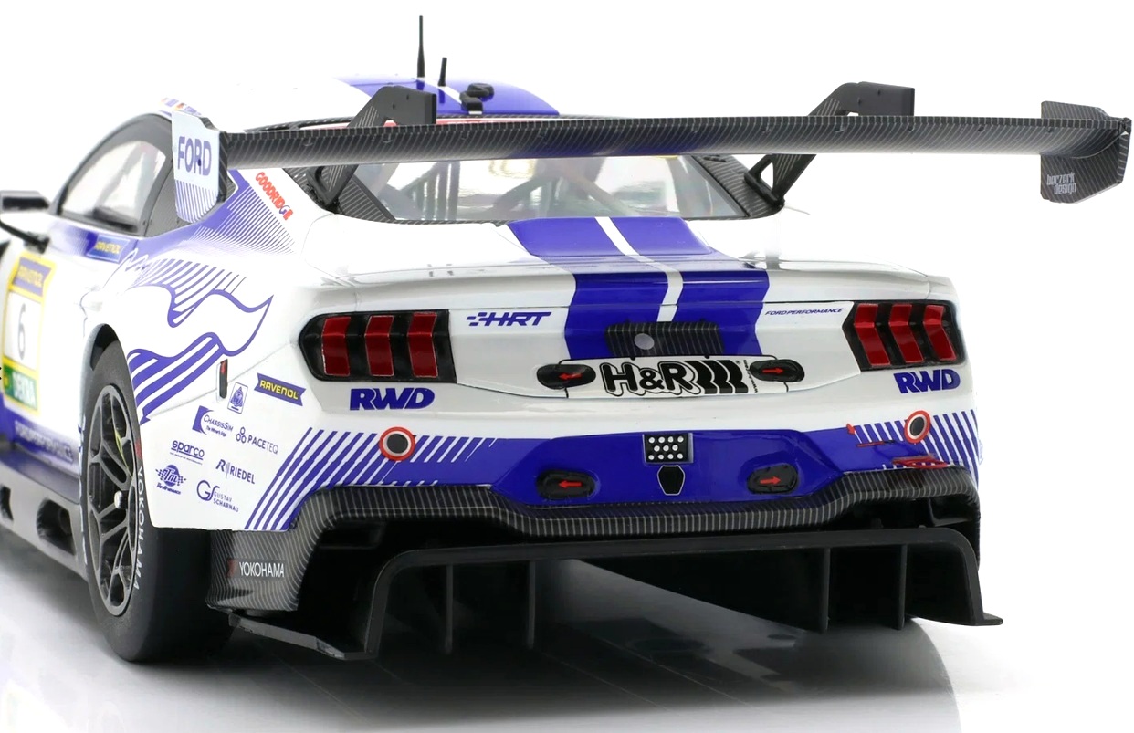 Ford Mustang GT3 #6 Stippler/ Kolb Winner NLS 8 Nürburgring 2025 1:18 Ixo Models