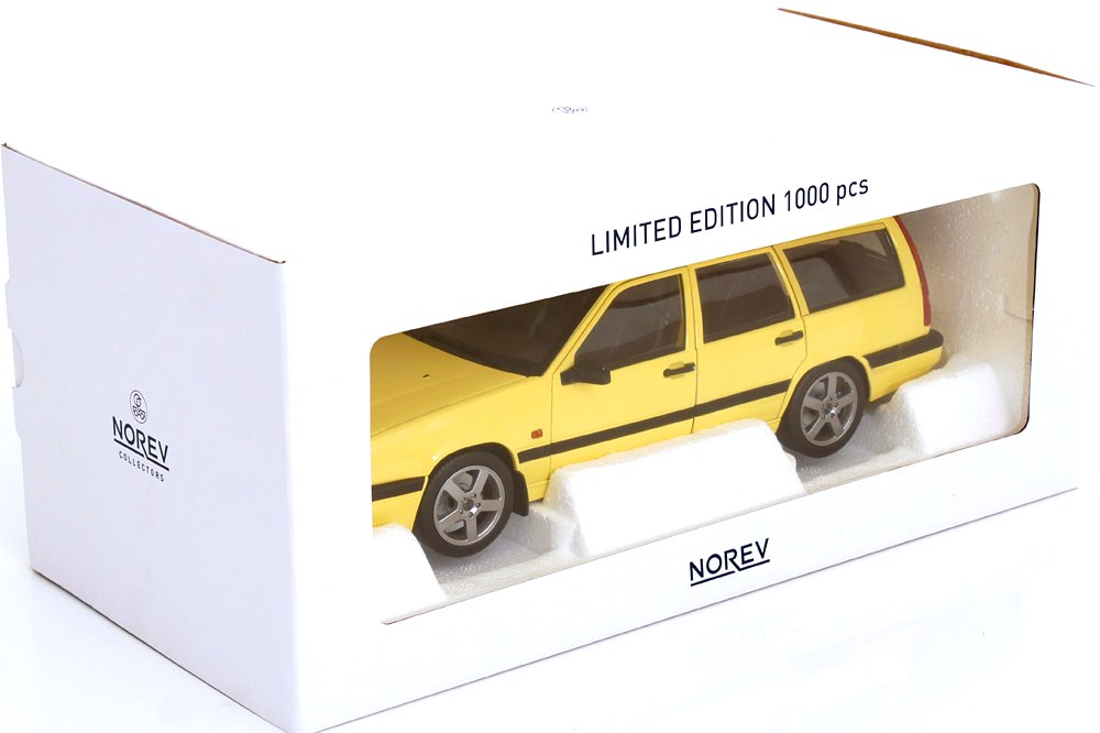 Volvo 850 T-5R Kombi 1994 yellow 1:18 Norev