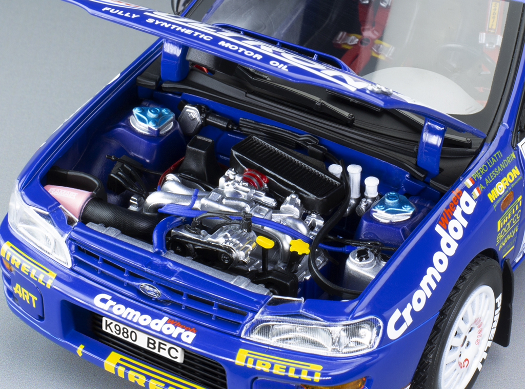 Subaru Impreza 555 #6 Liatti/ Alessandrini Rally San Remo 1995 1:18 Sun Star