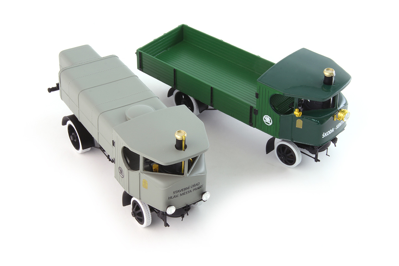 Škoda Sentinel 1924 green 1:43 AutoCult