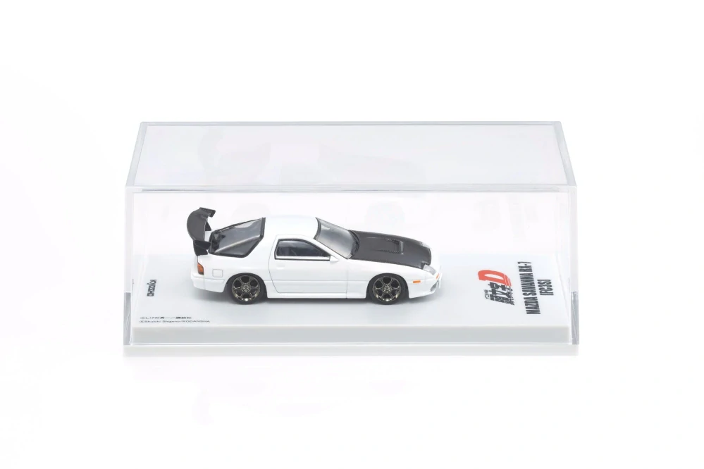 Mazda Savanna RX-7 (FD) *Initial D* 1995 With Led white/black 1:64 Kyosho