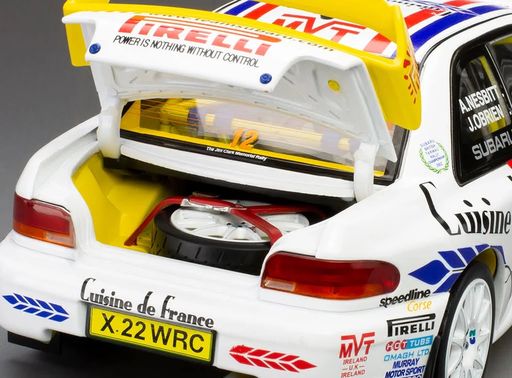 Subaru Impreza WRC S6 #12 A.Nesbitt/J.O'Brien Winner Jim Clark Memorial Rally 2002 1:18 Sun Star