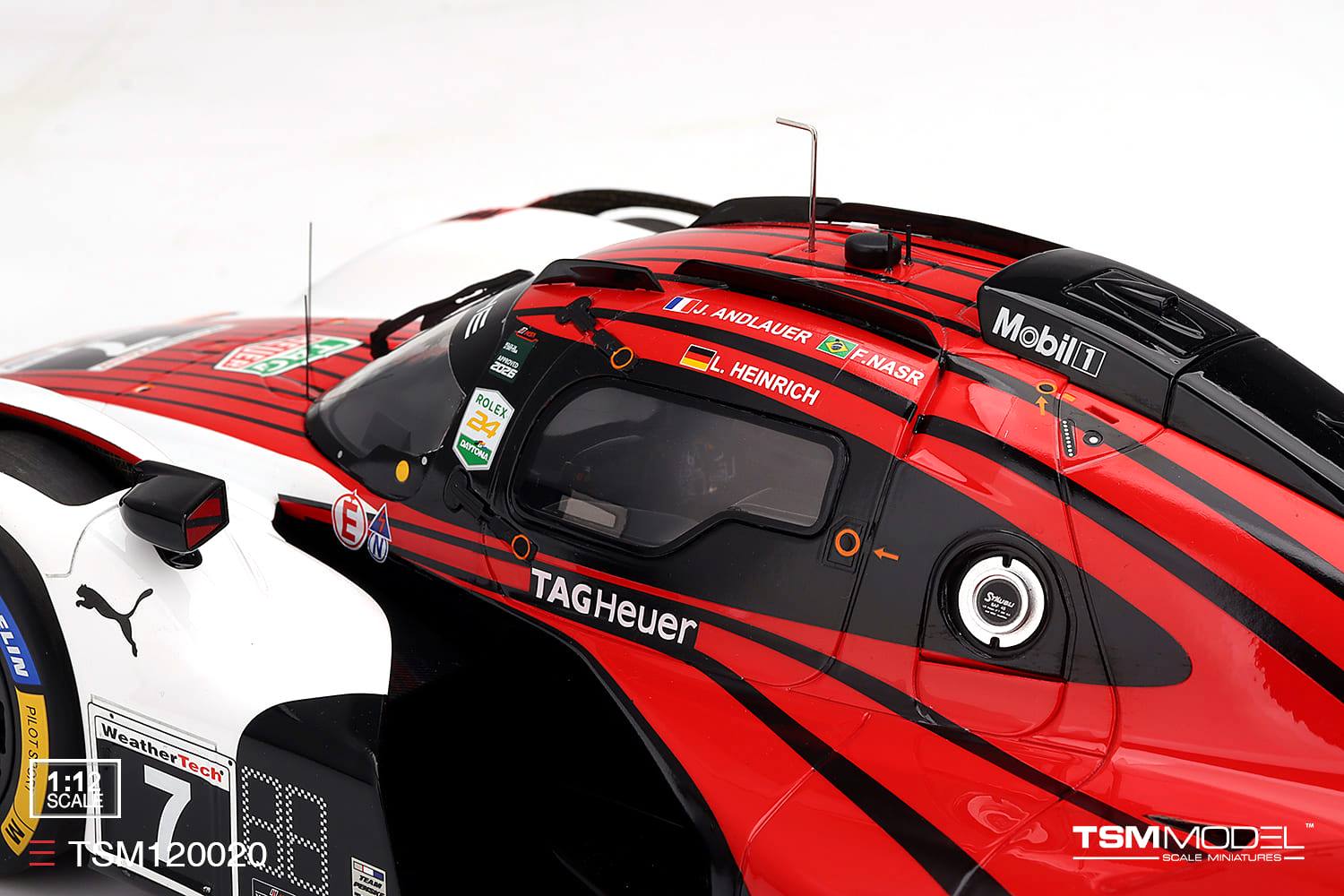 Porsche 963 Penske Motorsport #7 Andlauer/ Nasr/ Heinrich Winner 24H Daytona 2026 1:12 TSM Model