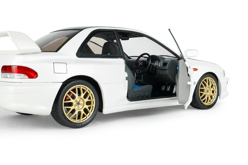 Subaru Impreza 22B Solido Works 1998 white 1:18 Solido