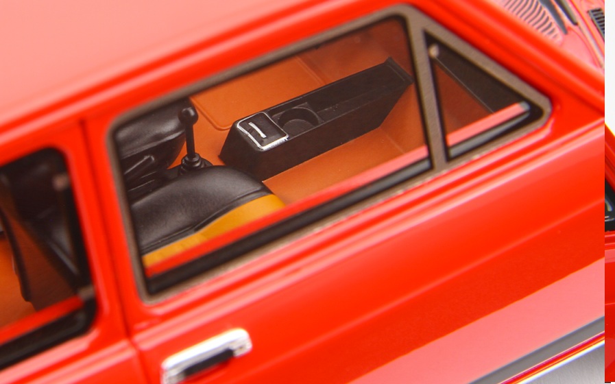 Fiat 128 Rally 1972 red 1:18 Laudoracing Model