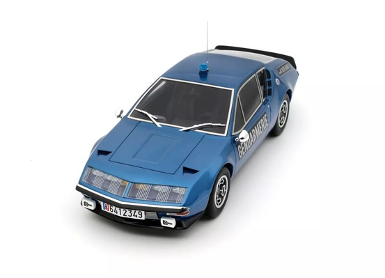 Alpine A310 1600VF Gendarmerie 1974 Gendarmerie Blue 1:18 OttOmobile