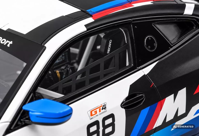 BMW M4 GT4 #98 Bouveng/ Walde Paul Ricard Pro-AM Winner 2026 1:18 OttOmobile