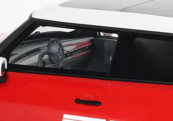 Mini Cooper JCW 1965 Victory Edition 2026 Chili Red 1:18 OttOmobile