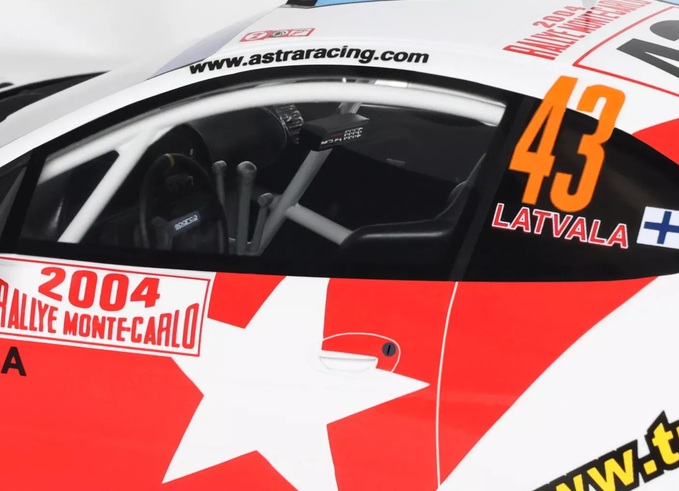Ford Puma Super 1600 #43 M.Latvala Rallye Monte Carlo 2004 1:18 OttOmobile