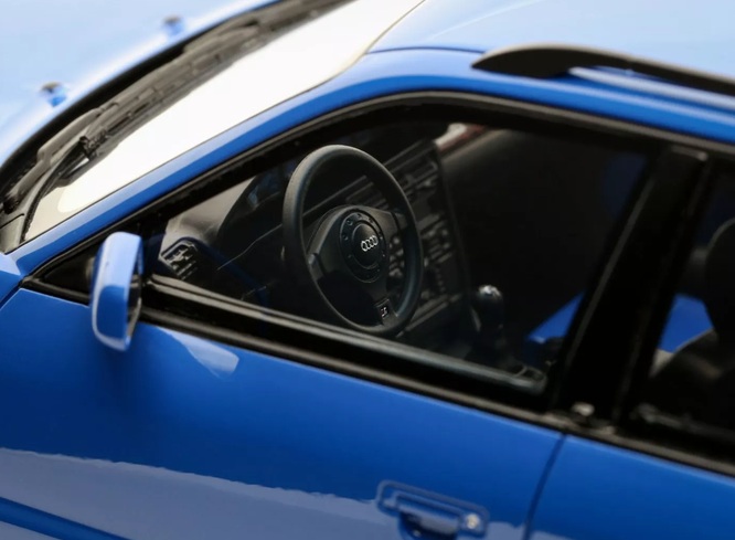Audi S6 Plus (C4) Avant 1995 Nogaro Blue Pearl M8 1:18 OttOmobile