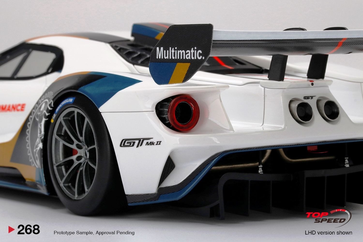 Ford GT Mk II Pebble Beach Concours d'Elegance 2019 1:18 TopSpeed Models