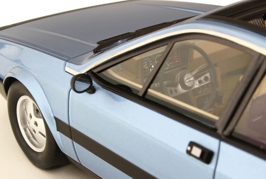 Lancia Scorpion 1976 blue metallic 1:18 Laudoracing Model