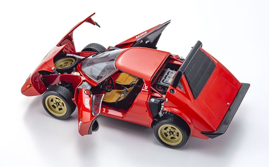 Lancia Stratos HF Bertone 1973 red 1:18 Kyosho